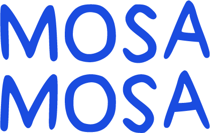 Mosa-mosa logo primary blue
